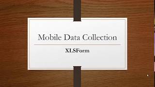XLSForm 1 Basic structure - ุงูุจููุฉ ุงูุฃุณุงุณูุฉ