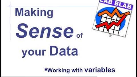 Making Sense of Data