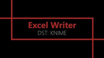 Excel Writer [KNIME Analytics Platform]