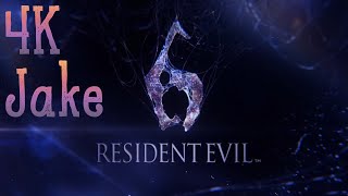 Resident Evil 6 ⦁ Полное Прохождение За Джейка ⦁ Без Комментариев ⦁ 4K60Fps