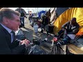 Running for Senate: Baseball Legend Steve Garvey Visits Sacramento Homeless Encampment