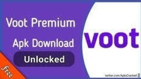 voot premium mod apk👿👿