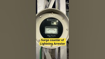 Surge Counter of Lightning Arrester👉😟 #shorts #short #ytshorts #ytshort #youtubeshorts