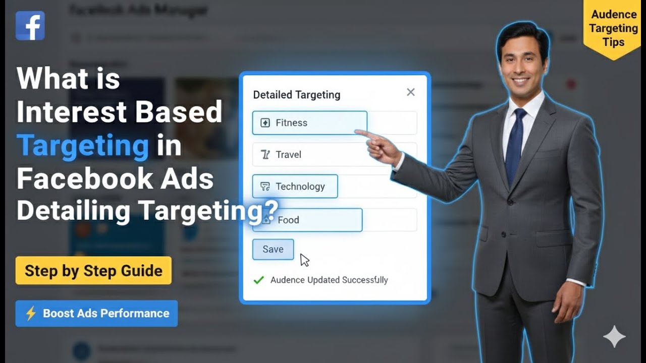 What is Interest Based Targeting in Facebook Ads Audience Targeting?