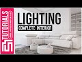 Vrayri interior lighting 3ds max