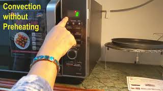 LG Charcoal Convection Microwave Oven MJ2886BFUM | Control Panel fully explained