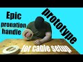 The best pronation handle for cable setup | Arm wrestling training handle