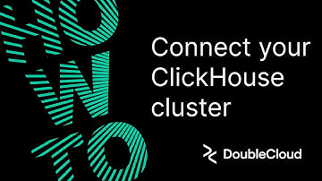 How to connect to your ClickHouse cluster in DoubleCloud?
