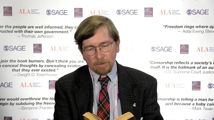 William Swafford for the Banned Books Week 2015 Vi...