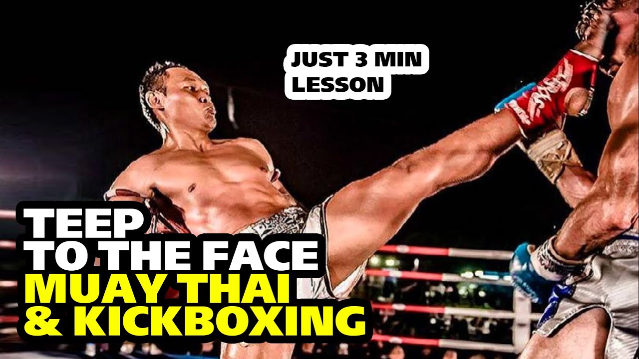 Teep to the Face — The Most Disrespectful (and Effective) Strike in Muay Thai, MMA & Kickboxing