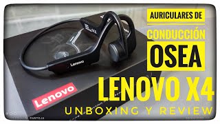 Audifonos Inalámbricos Conducción Ósea Lenovo X4 Bluetooth