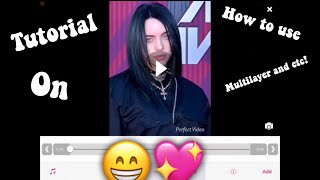 {Video star Tutorial!!} (How to use multilayer)