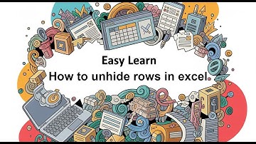 Easy Learn  | How to Unhide Rows in Excel