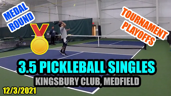 Pickleball 3.5 Singles |  PLAYOFFS and  Medal Roun...