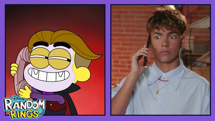 Cricket Green Calls Malachi Barton from ZOMBIES 4! 💚 | Random Rings | @disneychannelanimation
