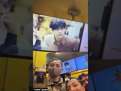 Ким Тэхен в отпуске ))) #озвучка #bts #taehyung #v #бтс