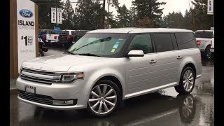 2017 Ford Flex Limited W/ Leather, Seats 7, AWD Review| Island Ford