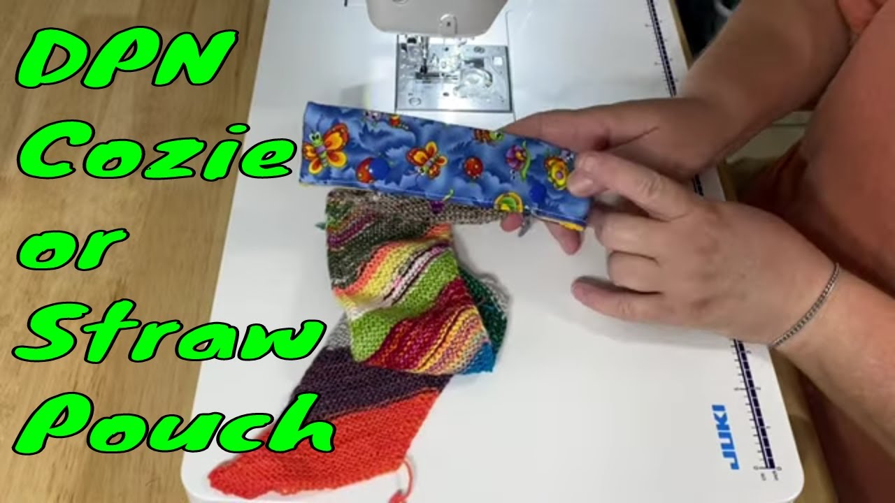 How to Make a Reusable Straw Carrying Case - WeAllSew
