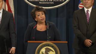 Attorney General Loretta E. Lynch’s Statement on the Recent Events in Charlotte, North Carolina