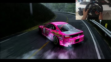 Assetto Corsa RTX -  Ray-Tracing - Drift Gameplay - Ultra Realistic - 4K - Nissan s15