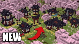 What Would A 1.20 Cherry Blossom Village Look Like In Minecraft?