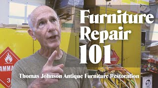 Furniture Repair 101  Thomas Johnson Antique Furniture Restoration