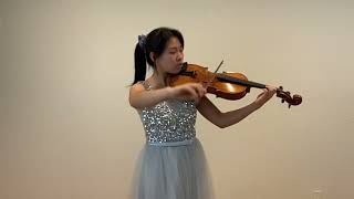 Allison Kim - Cello Suite No. 3 In C Major, Prelude Viola 2023 World Music Competition