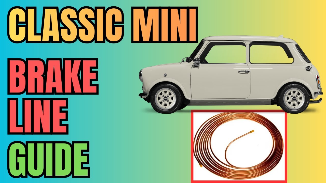 Classic Mini brake line guide - the Bodger way!
