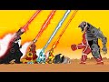 KONG TITAN ROBOT vs LEGENDARY GODZILLA: Atomic Breath Comparison [HD]