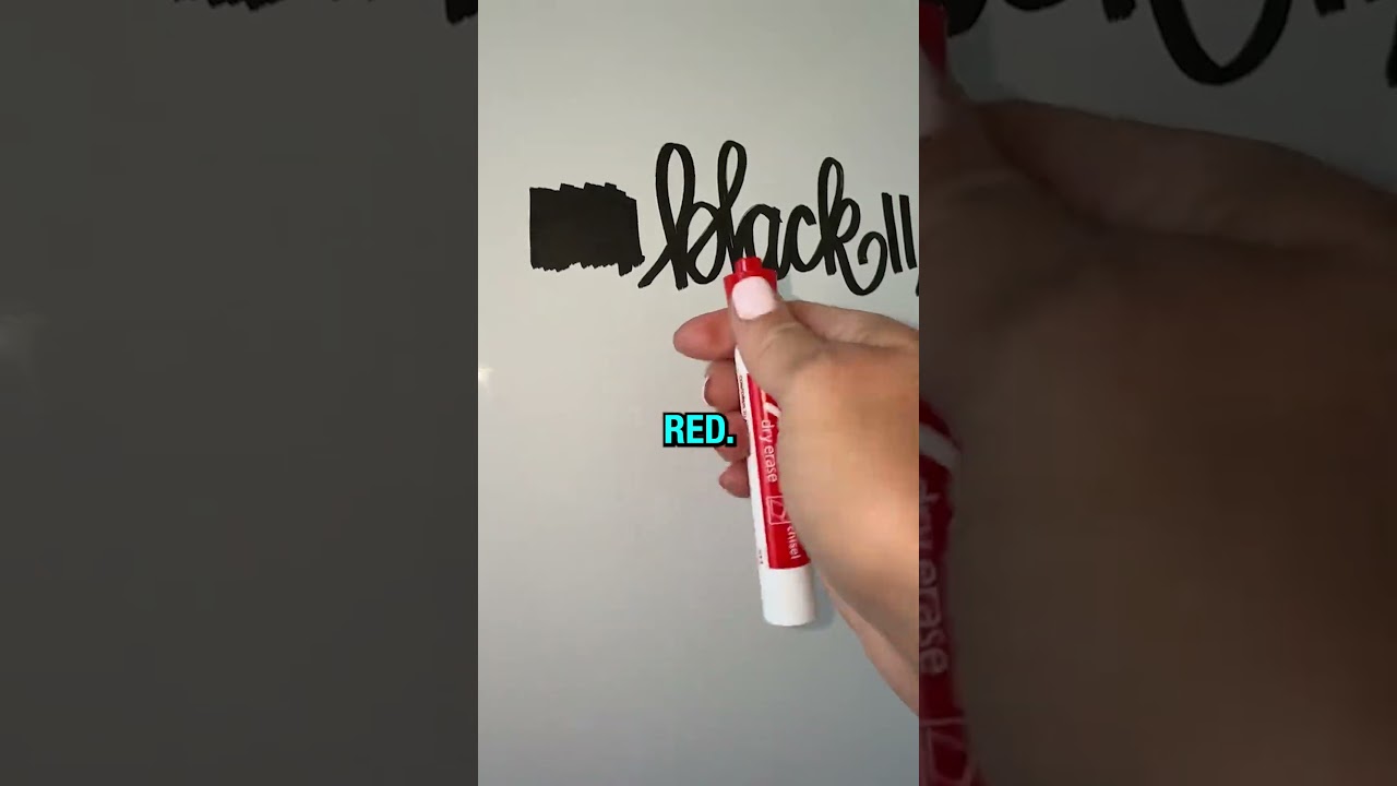 New vs old markers ✍️