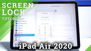 How to Set Up Screen Lock on iPad Air 2020 – Add Passcode & Pattern