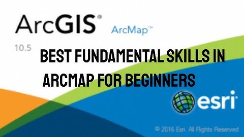 Basic Fundamental of Getting to Know ArcGIS Step by Step Tutorial for Beginners