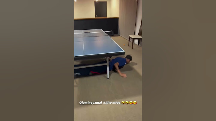 El CASTIGO a LAMINE YAMAL tras perder al PING-PONG con SAMU