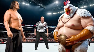 Full Match - The Great Khali vs Fat Chicken | Iron Man Match 2024 | WWE May 15, 2024