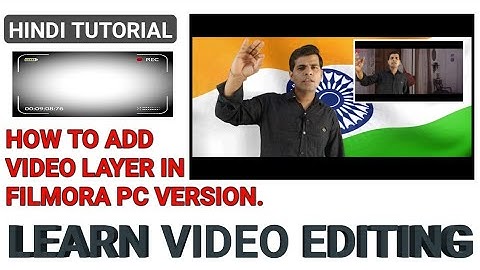 How to add Video Layer In Filmora PC Version.WF#3