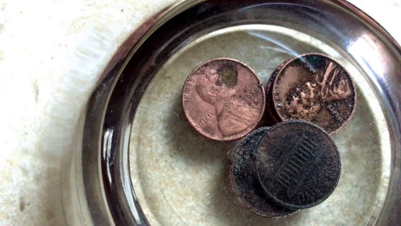 Cleaning Dirty Pennies - YouTube