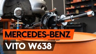 Menjava spredaj Blažilnik MERCEDES-BENZ VITO Bus (638) - video navodila