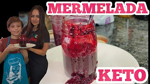 MERMELADA CASERA KETO SIN AZUCAR / Ideal Para Diab...