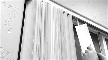 Rèm lá dọc-Cách tháo và lắp từng lá rèm lá dọc