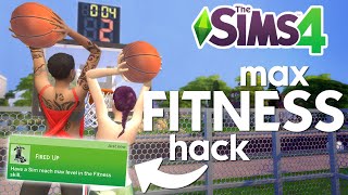 max your FITNESS skill FAST in the Sims 4 🏅🏋 || #shorts screenshot 5