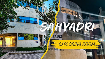 🎥 My Sahyadri Hostel Room Tour at SGGS Nanded | College Life Vibes 🏠