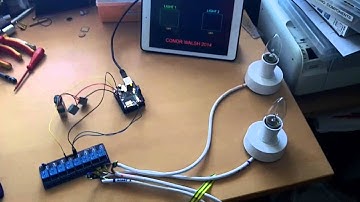 Control lights from iPad using Arduino and TouchOSC