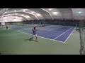 Usta mens open highlights indoor tennis