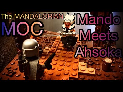Lego Star Wars “Mandalorian Meets Ahsoka Tano” MOC!