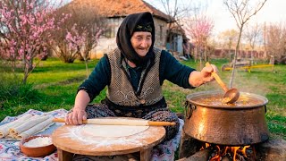 Natural Food Cooking in Village / Farm to Table Recipes / Off-Grid Living Family