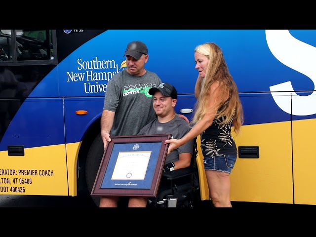 Surprise Diploma Delivery for Paralyzed Student