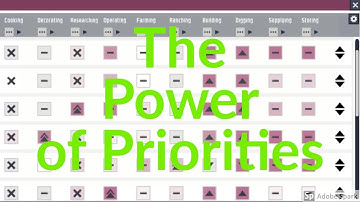 Priorities mechanics : Tutorial nuggets : Oxygen not included