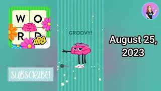 WordBrain Brainy’s Summer Vacation Event August 25, 2023