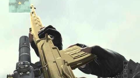 Gold Dragunov - Slow Motion Reload - A MW3 Short