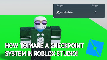 How to make a CHECKPOINT SYSTEM in ROBLOX STUDIO!